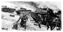 World War 2 beach assault