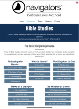 JBLM Navs bible studies